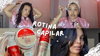 Rotina Capilar com Produtos Novos  Lizzante SOS Crescimento [upl. by Jermaine]