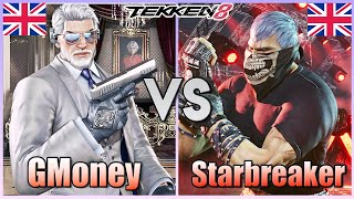 Tekken 8 ▰ Gmoney Victor Vs Starbreaker Bryan ▰ Ranked Matches [upl. by Burrow]