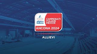 Ancona 2024  Campionati Italiani Allievi indoor  sabato mattina [upl. by Vassili956]