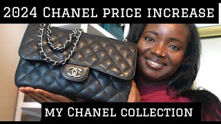 CHANEL PRICE INCREASE OF 2024 MY ENTIRE CHANEL COLLECTION [upl. by Rosene]