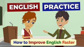 How to Improve English Speaking Skills  Daily Listening English Practice Conversation [upl. by Anisirhc359]