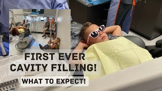 What to Expect for a Childs First Cavity Filling FIRST CAVITY FILL Kids dentist appointment [upl. by Jacquelynn]