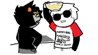 Daves Mac n Cheese Conundrum Homestuck comic dub [upl. by Stanleigh]