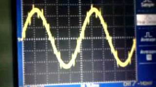 Peak Detection on a Tektronix Oscilloscope  by Pratik Barot [upl. by Croydon]