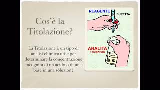 Titolazione AcidoBase [upl. by Tiphane]