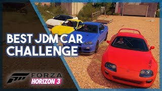 Forza Horizon 3  Best JDM Car Challenge Races Drifting amp Chases [upl. by Iain]