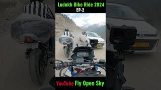 Ladakh Bike Ride EP 2 short motovlog ladakh biketravel [upl. by Joey]