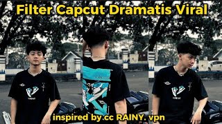 Filter Capcut Dramatis  Aesthetic filter Capcut trending [upl. by Ataga]