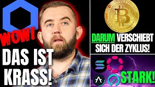 ⚠️CHAINLINK DER WAHNSINN BITCOIN ZYKLUS WIRD DAUERN DIESE ALTCOINS STARK [upl. by Odell]