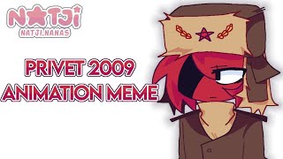 PRIVET 2009  animation meme Countryhumans  USSRSOVIET [upl. by Ogilvy]