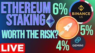 Ethereum Staking Worth The Risk  How To  Best ETH Yields [upl. by Banks]