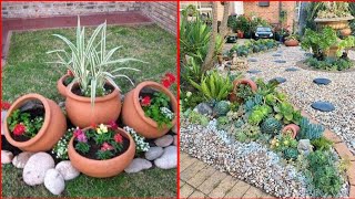 Lovely Pebbles Decoration Design Garden ideas newdecorationideas [upl. by Kara]