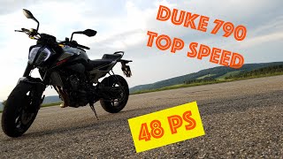 KTM 790 Duke 48 ps 0100 KMH [upl. by Averi370]