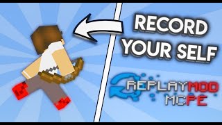 MCPE Finally Gets an Actual Replay Mod   MCBE  MCPE [upl. by Adnihc915]