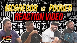 McGregor vs Poirier 3 Reaction  Calabasas Fight Companion [upl. by Ramah]