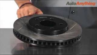 Centric Premium Brake Rotors Review AutoAnything Product Demo [upl. by Wylen690]