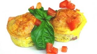 How To Make Bacon Wrapped Mini Quiche Recipe [upl. by Enymsaj]