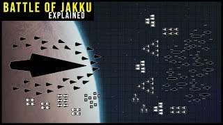 How the New Republic won the Battle of Jakku  Star Wars Battle Breakdowns [upl. by Itsirc376]