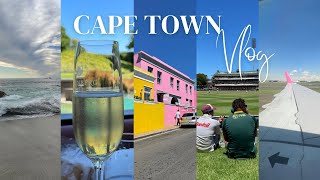 CAPE TOWN TRAVEL VLOG WINE TASTING SUNSET BOAT CRUISE BEACH DAYS  SOUTH AFRICAN YOUTUBER [upl. by Porte]