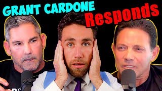 Grant Cardone RESPONDS to Wolf of Wall Street FAIL [upl. by Einram]