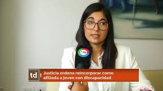 Julia Medina  Abogada de afiliada a APROSS [upl. by Colly]