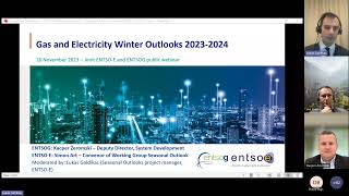 Winter Outlook 20232024  Joint Public Webinar Recording ENTSOE amp ENTSOG [upl. by Berck123]