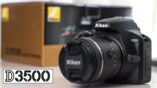 Nikon D3500 Unboxing and first impressions v Nikon D3400 [upl. by Idelia]