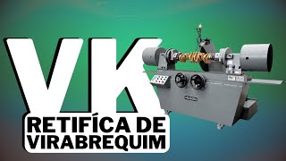 Retifica de Virabrequim  VK [upl. by Atilamrac420]