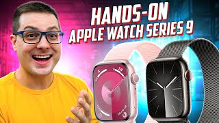 Apple Watch Series 9 SERÃ que MUDOU mesmo Primeiras IMPRESSÃ•ES [upl. by Bertilla]