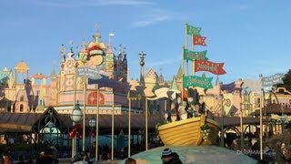 quotits a small worldquot Celebration  Disneyland Paris HD Complete Ridethrough 2012 Holiday Overlay [upl. by Acinoda]