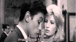 Leclisse  Alain Delon and Monica Vitti [upl. by Conah584]