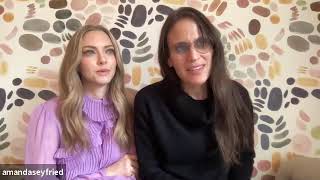 Amanda Seyfried amp Amy Koppelman Interview A Mouthful Of Air [upl. by Sivat]