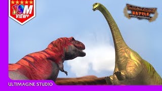 Dinosaurs Battle s1 GB6 pong1977 dinosaursbattles dinosaur dinosaurs jurassicworld [upl. by Adnarym335]