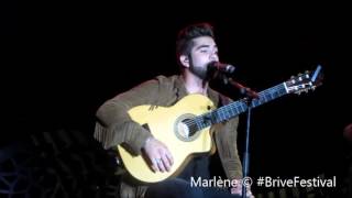 Kendji  Elle ma aimé  Brive Festival  24 juillet 2016 [upl. by Aihseken551]