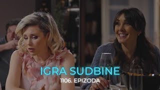 Igra sudbine 1106 epizoda  Jovana dobija ŠOK informaciju o Uni sadržaj epizode [upl. by Jezrdna815]