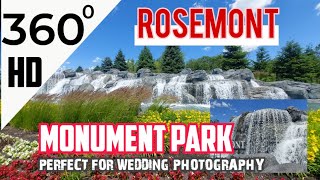 Monument Park Rosemont 360 degrees  Perfect for wedding photography [upl. by Banebrudge]