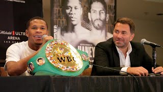 Devin Haney vs Jorge Linares FULL POST FIGHT PRESS CONFERENCE  Matchroom Boxing [upl. by Rosario]