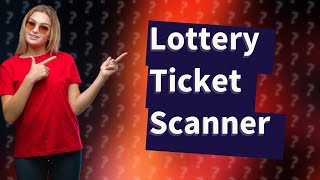 Can you scan lottery tickets with your phone in NY [upl. by Enila]