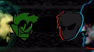 Antisepticeye VS darkiplier FNF  belongs to ZSharpStudios [upl. by Racklin]