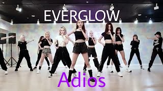 EVERGLOW  Adios Slow Mirrored Dance Tutorial [upl. by Aljan]