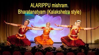 ALARIPPU mishram Bharatanatyam Kalakshetra style [upl. by Town]