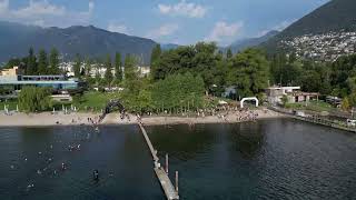 Triathlon Locarno 2024  DJI orizzontale  Domenica 26 [upl. by Hindu]