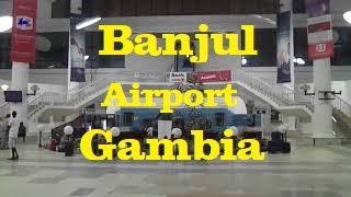 Banjul international airport Gambia [upl. by Reffinej]