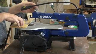 Part 3  Carbatec SS400H Scroll Saw Operation Safety Maintenance [upl. by Justine836]