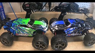 Traxxas Mini 116 ERevo Brushed vs Brushless [upl. by Aiuqet680]