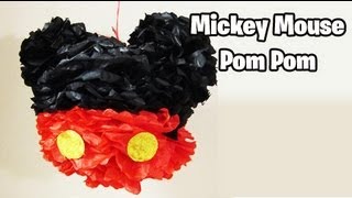 How to make Mickey Pom Poms [upl. by Wie525]