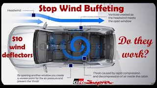 Stop Wind Buffeting  10 wind deflectors  Do they work [upl. by Dleifniw121]