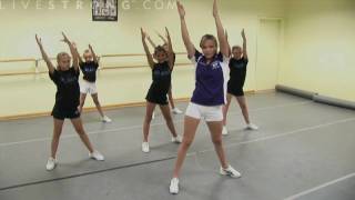 How to Do Cheerleading Dance Combinations [upl. by Godred]