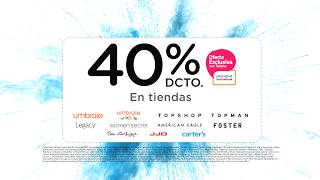 Día Feliz  Tarjeta Cencosud Scotiabank Ofertas Exclusivas en Paris  Eurofashion [upl. by Atinal]