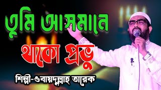 তুমি আসমানে থাকো প্রভু। Tumi asmane thako  শিল্পী ওবায়দুল্লাহ তারেক [upl. by Emawk708]